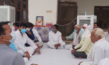 पुर्व विधायक रामगढ़ एवं कोंग्रेस पार्टी के राष्ट्रीय सचिव जुबेर खान ने शोक संतृप्त परिवारों को दी सांत्वना