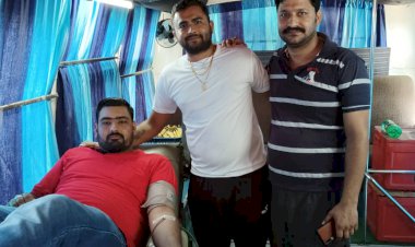 उदयपुरवाटी उपखंड क्षेत्र के गडल कैंप में हुआ रक्तदान शिविर का आयोजन,सात घंटे में 149 यूनिट रक्तदान