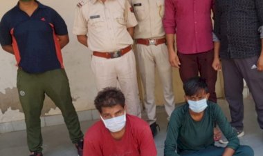 पुलिस ने दो गौ तस्करों को गिरफ्तार कर टेम्पू से आधा दर्जन गोवंश को कराया मुक्त