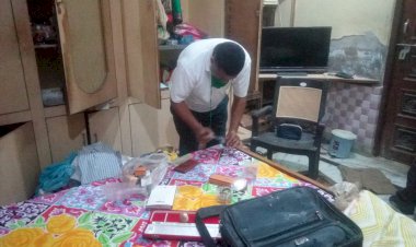 पेट्रोल पंप मालिक के घर मे मुख्य दरवाजे की कुंडी उखाड लाइसेंसी दुनाली बंदूक, पिस्टल, लाखों रुपए मूल्य के सोने चांदी के जेवरात नगदी,कीमती सामान चोरी