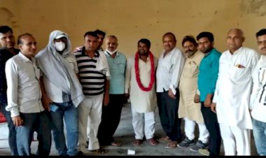 मुकेश सैनी बने  जल महल प्रेस क्लब ड़ीग के अध्यक्ष