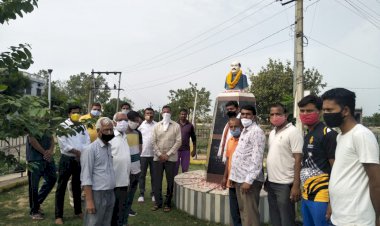 भाजपा नगर मंडल शाहपुरा ने डॉक्टर मुखर्जी को अर्पित की पुष्पांजलि