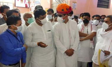 अंगारी में खुलेगी पीएचसी और 50 लाख से थानागाजी में बनेंगे 2 वार्ड