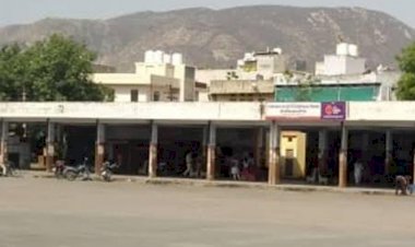 अलवर बस स्टैंड की खाली भूमि मिलेगी लीज पर, रोडवेज ने जमीन को चिन्हित कर नक्शा बनवाया