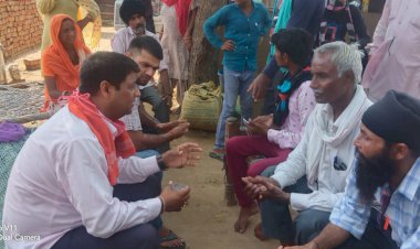 भाजपा उपजिला प्रमुख ने मृतक बालिका के परिजनों को ढांढस बंधा हर संभव मदद का दिया आश्वासन