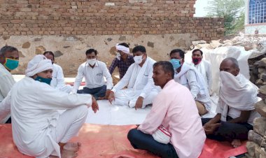 राज्य श्रम मंत्री टीकाराम जूली ने किया कोटकासिम क्षेत्र का दौरा