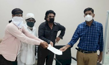 मकराना ट्रांसपोर्ट एसोसिएशन ने एसडीएम को सौपा परिवहन मंत्री के नाम ज्ञापन