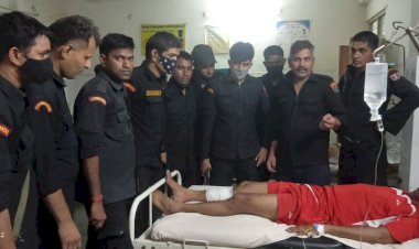 जिले मे गौतस्करी पर नहीं लग पा रहा अंकुश,  बैखौफ तस्करो ने क्यूआरटी के जवान को मारी गोली