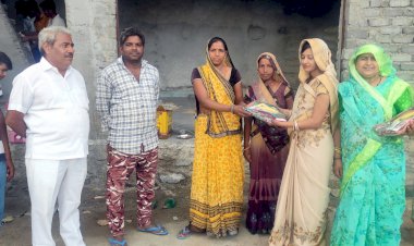 पुत्रवधु के जन्मदिन पर किया पौधारोपण, जरूरतमंदों को बांटे कपड़े