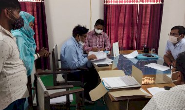 राजीव गांधी कृषक साथी योजनांर्गत तीन मृतक किसानो के परिवारों के लिए दो -दो लाख रुपये की सहायता राशि स्वीकृत