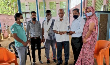 जन्मदिवस पर भाटी ने पौधरोपण कर मूक पशुओं की सेवा की