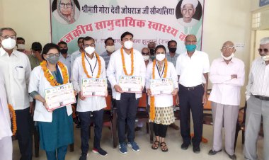 सेवा करना परोपकार से कम नहीं है:- सौथलिया