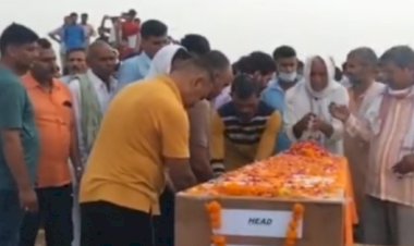 शहीद के सम्मान में उमड़ा जनसैलाब