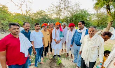 जहाजपुर मेरी जन्मभूमि है मैं यहाँ की मिट्टी जुड़ा रहना चाहता हूँ :- गोपाल केसावत मेवाड़