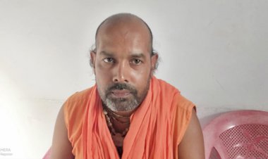 अवैध खनन ऑवरलोडिग नही रूकने से क्षुब्ध संत हरिबोल ने 12 जुलाई से शव यात्रा निकालकर पंचतत्व मे विलिन होने प्रशासन को दी चेतावनी