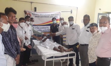 महावीर इंटरनेशनल के 47 वें स्थापना दिवस के उपलक्ष में वृक्षारोपण, मास्क, फल व बिस्किट वितरण का कार्यक्रम हुए आयोजित