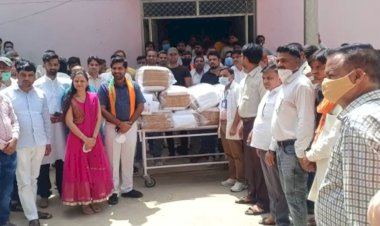 भाजपा नेता मोहित यादव ने जन्मदिवस पर बर्डोद चिकित्सालय में सामान किया भेंट