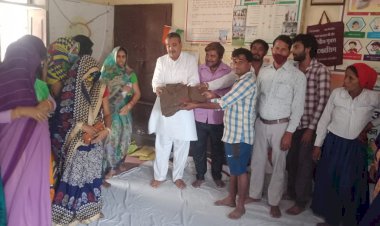 कोटकासिम पंचायत की पाक्षिक मीटिंग का हुआ आयोजन