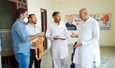 तहसील स्तरीय उचित मूल्य दुकान आवंटन सलाहकार समिति में सदस्य मनोनीत होने पर विधायक का आभार जताया