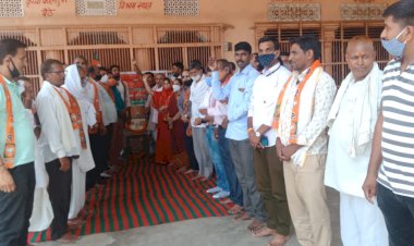 जनसंघ के संस्थापक डॉ श्यामा प्रसाद मुखर्जी की मनाई जन्म जयंती