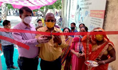 बीडीओ व तहसीलदार ने फीता काटकर किया कैन्टीन का शुभारंभ