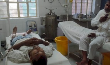 अज्ञात नकाबपोश लोगों ने आरटीआई कार्यकर्ता भागीरथ यादव पर किया जानलेवा हमला, कोटपुतली चिकित्सालय में भर्ती