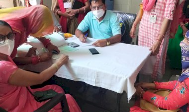 राजकीय सामुदायिक स्वास्थ्य केंद्र पर हुआ नसबंदी शिविर का आयोजन