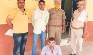 पुलिस ने 21 साल से फरार स्थाई वारंटी कमल गुर्जर को किया गिरफ्तार