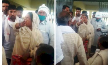 चहेते ठेकदारो को छोड अन्य ठेकेदारो का रोका रास्ता, सरपंच व सरपंच प्रतिनिधीयो व ठेकेेदारो के बीच हुई झडप