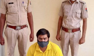 डेढ साल से फरार अवैध शराब तस्कर सेन इंदौर से गिरफ्तार