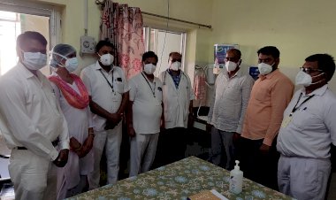 बीडीके अस्पताल कोविड आईसीयू हेतु शहीद स्व. शीशराम की स्मृति में RO किया भेंट