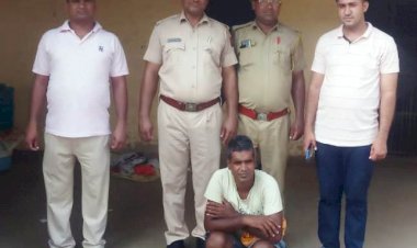 सात साल से फरार आरोपी गिरफ्तार