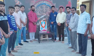 एबीवीपी ने खैरथल में मनाया 73वां स्थापना दिवस