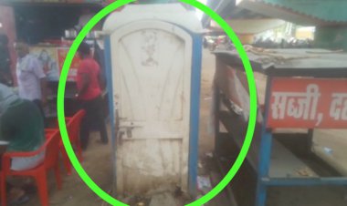 बहरोड़ के मुख्य चैराहे पर शौचालय नहीं होने से आमजन परेशान