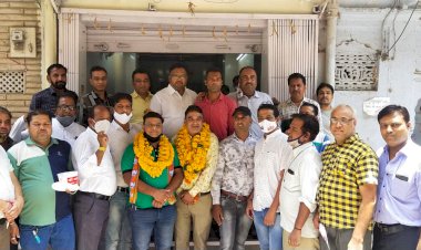 महाराणा प्रताप मंडल द्वारा अजमेर देहात स्वास्थ्य स्वयंसेवक कमेटी के नवनियुक्त पदाधिकारियों का किया स्वागत