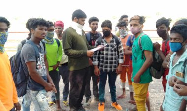 मजदूर की मेहनत की कमाई खाने नहीं देंगे - ब्रह्मदत्त मीणा गुड़ा