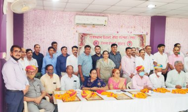 रेसा ने किया नवपदोनन्त शिक्षा अधिकारियों का सम्मान