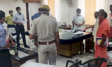 कार्यवाही के आश्वासन के बाद कफन यात्रा स्थगित, पसोपा मे धरना रहेगा जारी