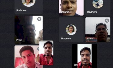 आप यूथ विंग की प्रदेश संभागीय वर्चुअल मीटिंग संपन्न, संगठन विस्तार एवं बिजली, बेरोजगारी पर की चर्चा