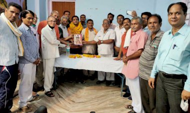 आरएएस परिणाम में 71वी रैंक पर आए अनुपम मिश्रा का ब्राह्मण समाज ने किया स्वागत