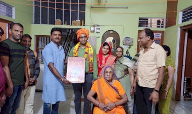 आरएएस में चयनित हुए अंकुर गोयल का राष्ट्रीय सचिव राजेश गोयल ने किया भव्य सम्मान