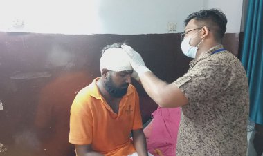 सरपंच पति एंव देवर पर महिला पुरूषों ने किया जानलेवा हमला, ससुर ने थाना पुलिस को दिया लिखित शिकायत पत्र