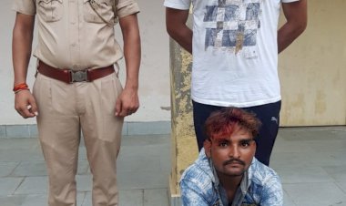 वाहन चोरी के आरोप में युवक गिरफ्तार,  गत पखवाड़े चुराई गई बाइक बरामद