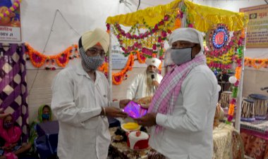 जगतगुरु गुरूनानक देव दरबार संत बाबा अजीतसिंह साहेब 17वी पुण्यतिथि मनाई