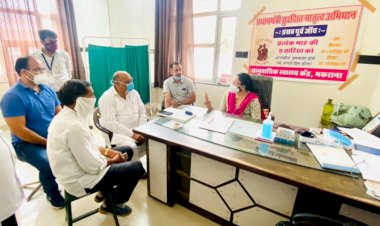 चिकित्सा सुविधाओं में नहीं रहेगी कोई कमी - कांग्रेस जिलाध्यक्ष गैसावत