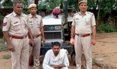 चोरी के ट्रैक्टर ट्रॉली सहित शातिर मुलजिमान मुबीन उर्फ छुट्टन चढ़ा लक्ष्मणगढ़ पुलिस के हत्थे