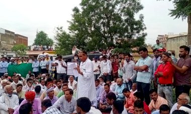 गुढ़ागौडजी में प्रमुख मांगों पर बनी सहमति, धरना स्थल से उठें ग्रामीण