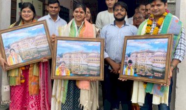 आरएएस परीक्षा में चयनित अभ्यर्थियों का पालिका अध्यक्ष ने किया सम्मान