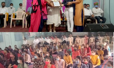 पूर्व विद्यार्थी परिषद ने आयोजित किया अभिनंदन कार्यक्रम