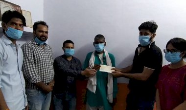 प्रधानमंत्री बीमा सुरक्षा योजना के अंतर्गत किसान को मिली दो लाख रुपए की सहायता राशि